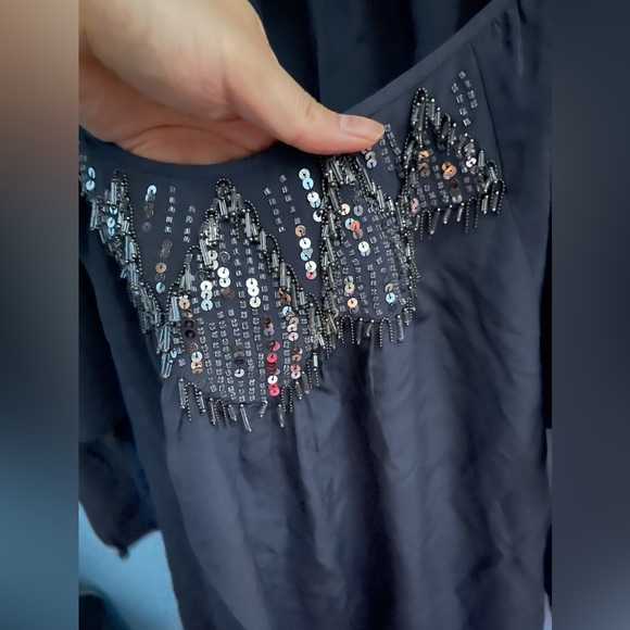 Rebecca Taylor beaded blouse - Picture 3 of 5